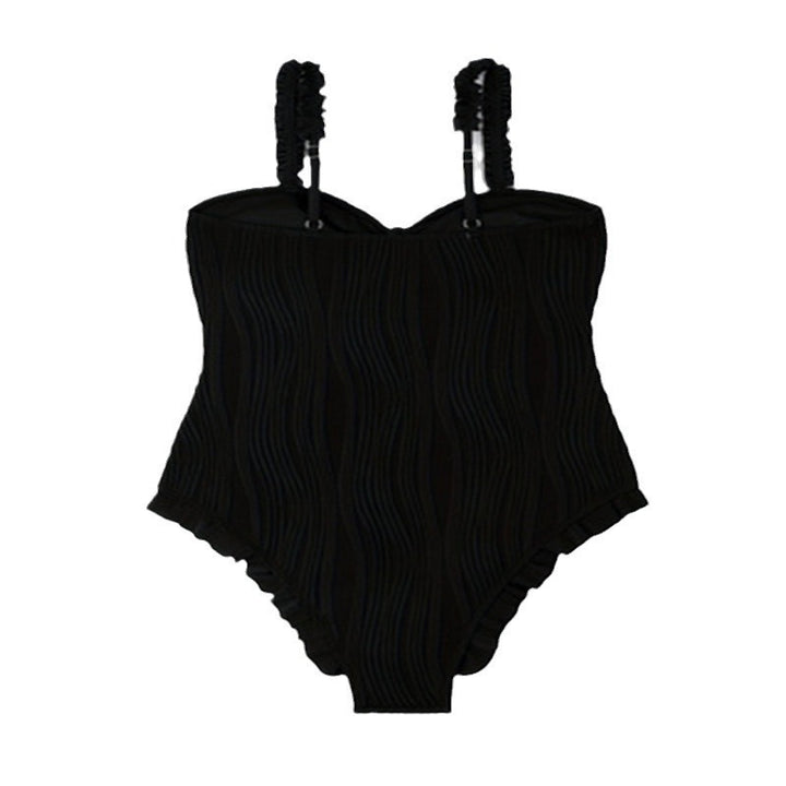 Women's one-piece swimsuit with elegant ruffle design Mune Fashion