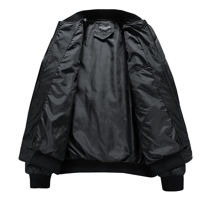 Men's Fashion Quilted Jacket with High Collar Mune Fashion