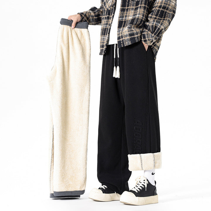 Women Plush Sports Pants