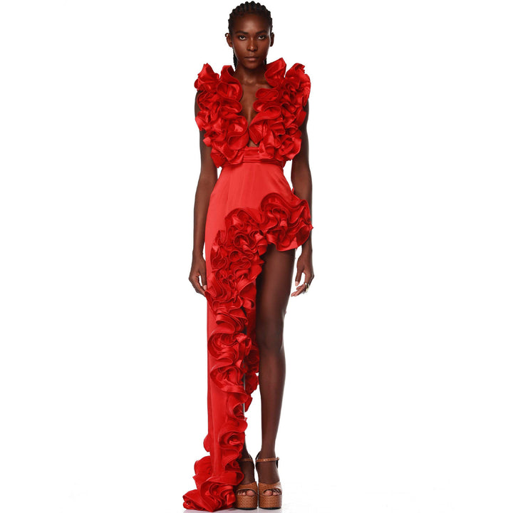 Women's eye-catching swimsuit and palazzo pants set Mune Fashion