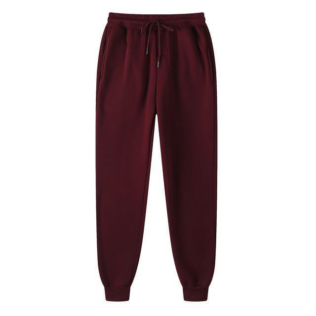Women's relaxed high waist jogger pants with elastic waistband, drawstring, and ribbed hem cuffs Mune Fashion