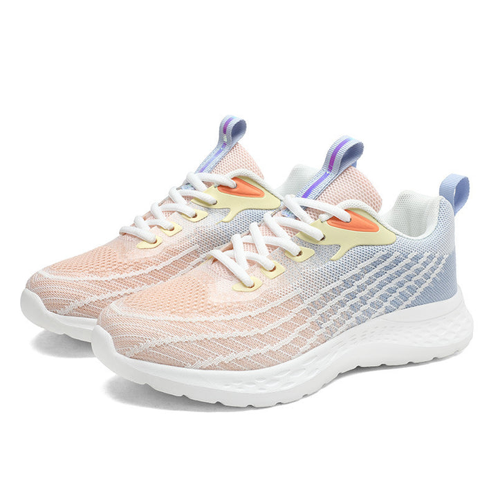 Women’s low-profile performance sneakers with three-dimensional mesh, reactive EVA cushioning, and pull tab Mune Fashion