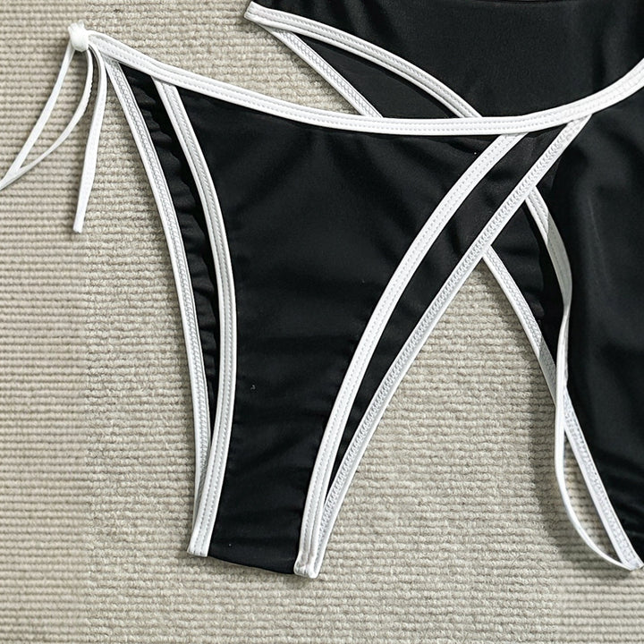 Women's Triangle Bikini with Elegant Ties Mune Fashion