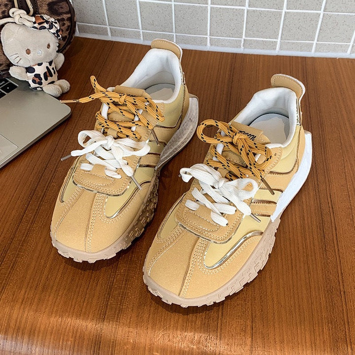 Women's Chunky Sneaker with slip-resistant sole and breathable upper material Mune Fashion