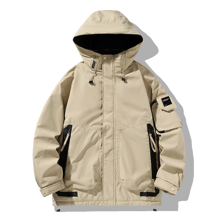 Men's multifunctional waterproof parka with hood Mune Fashion