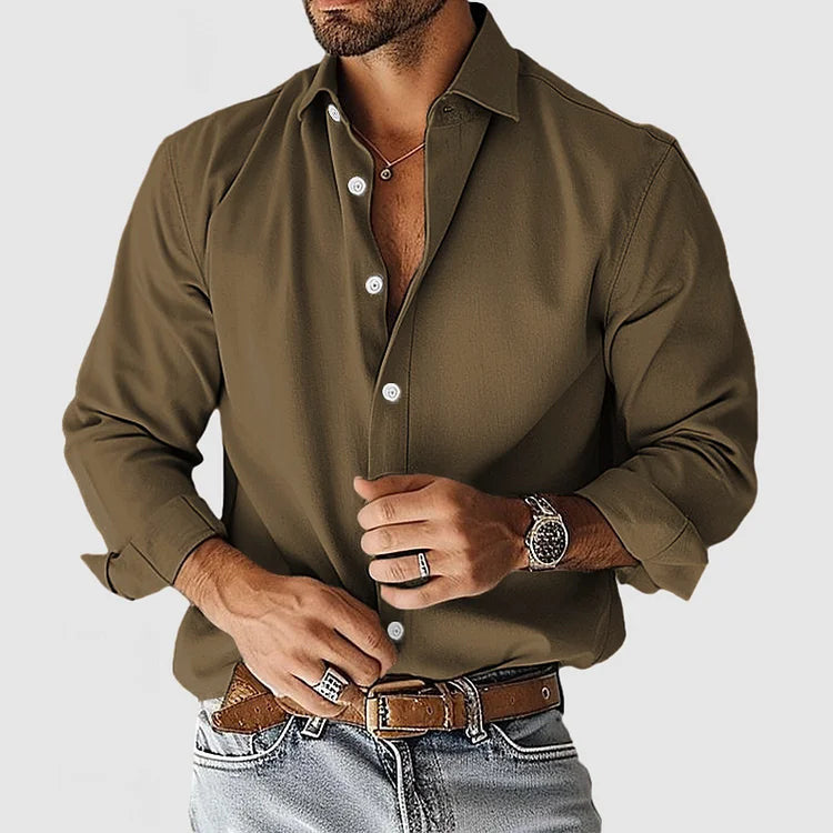 Men's Fashion Long Sleeve Shirt