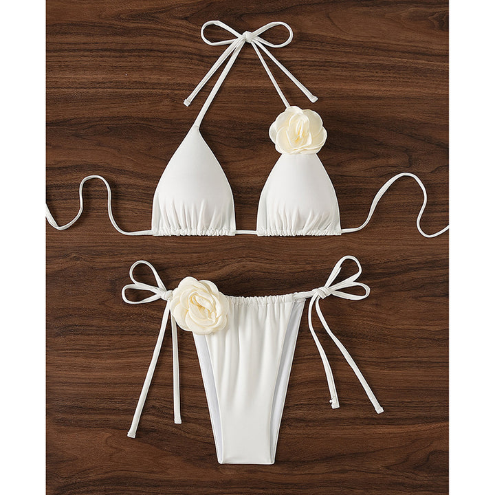 Women's bikini set with floral accents Mune Fashion