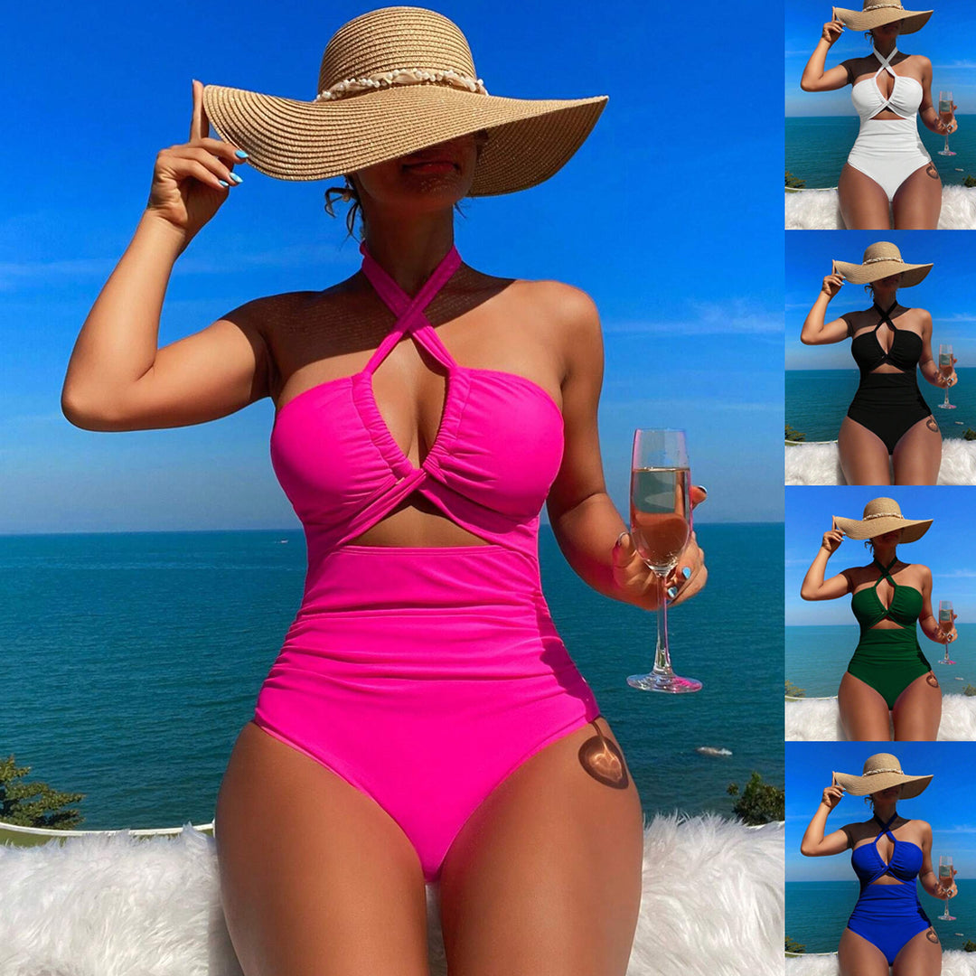 Women elegant Cut-Out swimsuit Mune Fashion