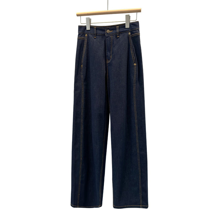 Women's Premium Stretch Denim Fabric Mune Fashion