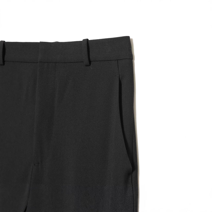 Women's high-waisted wide-leg suit trousers with crease and straight leg Mune Fashion