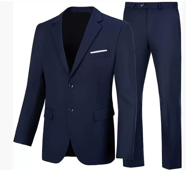 Men's slim fit business jacket made of stretch fabric Mune Fashion