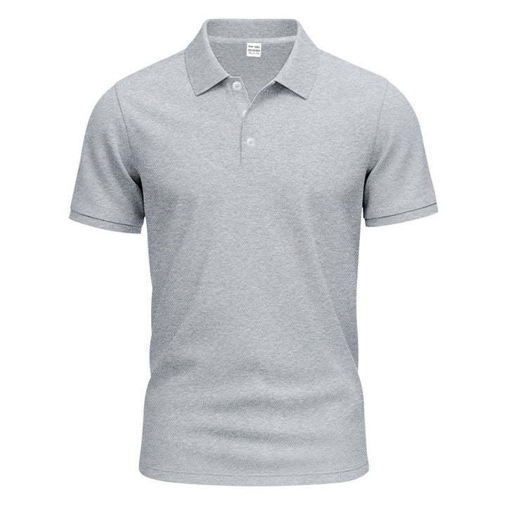 Men's classic polo shirt made of breathable cotton blend with regular fit Mune Fashion