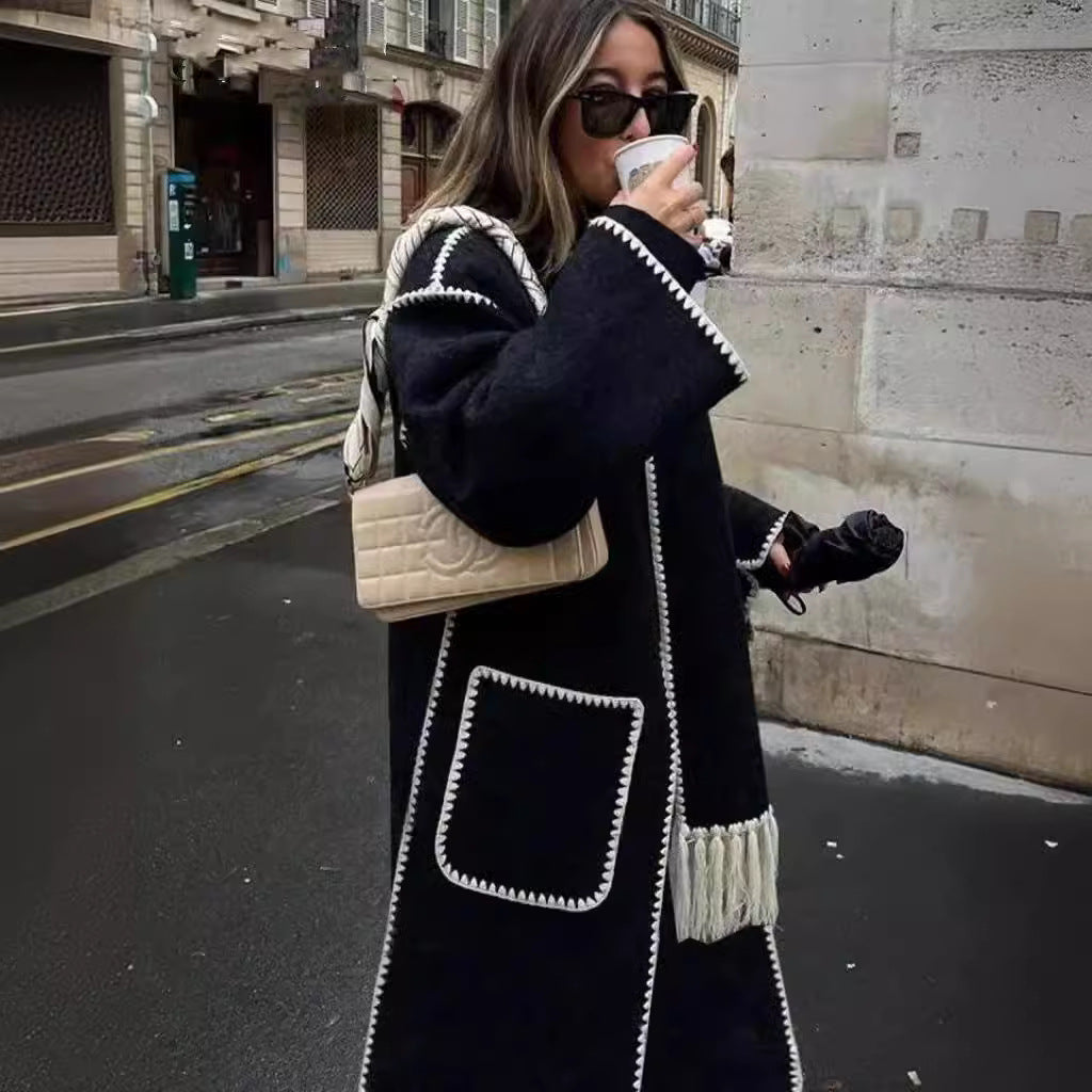 Women Long Cardigan Mune Fashion