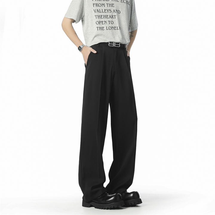 Men's Elegant and Casual Wide Cut Pants Mune Fashion