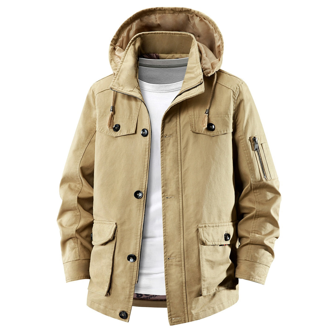 Men's Lightweight Outdoor Jacket with Practical Pockets Mune Fashion