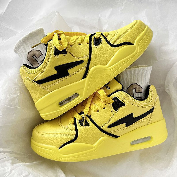 Women's Sporty Sneakers with Breathable Upper Material and Cushioning Properties Mune Fashion