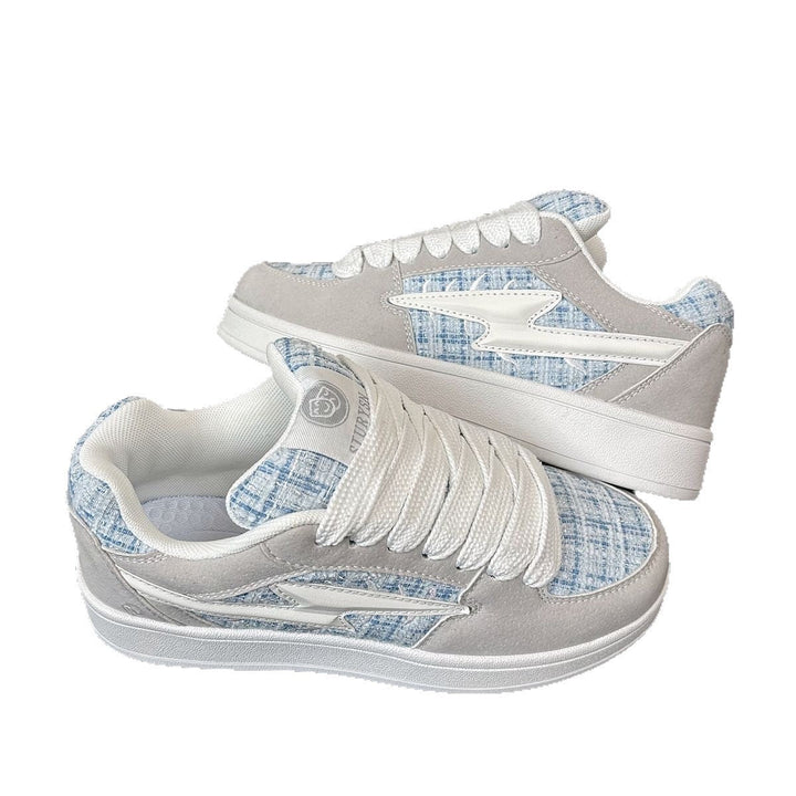 Women's sneakers with trendy textile pattern and comfortable cushioning Mune Fashion