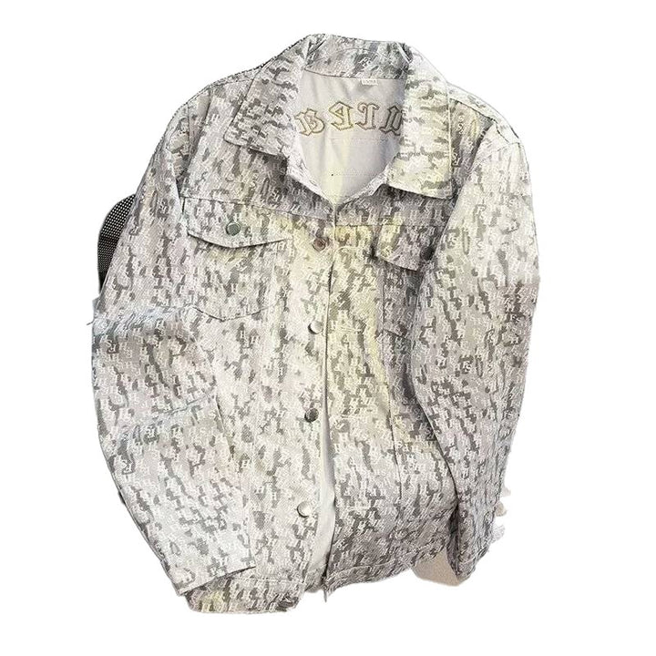 Men's Fashionable Camouflage Transitional Jacket Mune Fashion