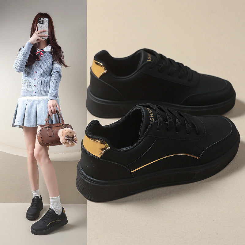 Women's Fashion Sneakers with Elegant Accents and Breathable Sole Mune Fashion