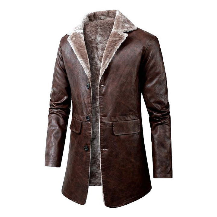 Men's Noble Lamb Leather Jacket with Soft Lining Mune Fashion