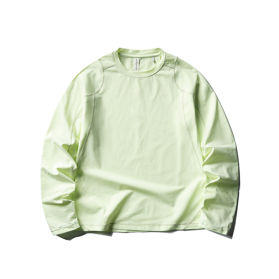 Unisex Lightweight technical long sleeve with round neckline, raglan sleeves and breathable functional material Mune Fashion