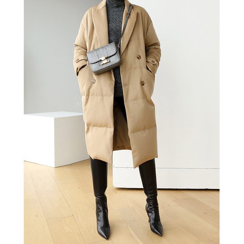 Women Elegant and Versatile Long Blazer Mune Fashion