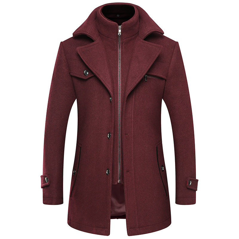Men's Elegant and Stylish Wool Jacket Mune Fashion