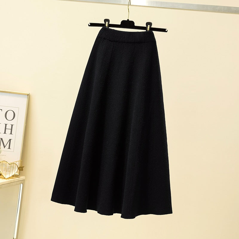 Ladies Wide-cut, elegant midi skirt Mune Fashion