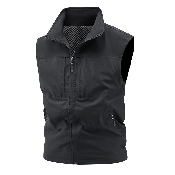 Women's breathable softshell vest with stand-up collar and tailored cut Mune Fashion