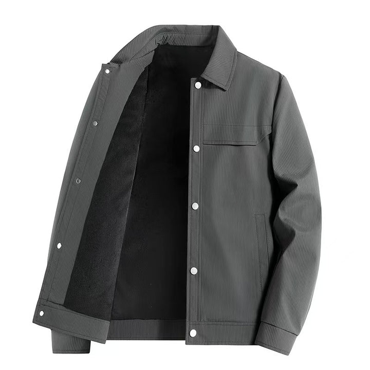Men's Fashion Transitional Jacket with Textured Design Mune Fashion