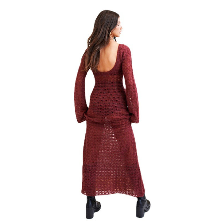 Women’s long, crocheted beach dress Mune Fashion