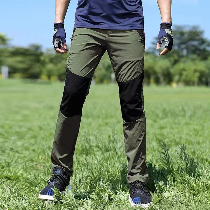 Men's lightweight stretch outdoor pants with reinforced knees and ergonomic fit Mune Fashion