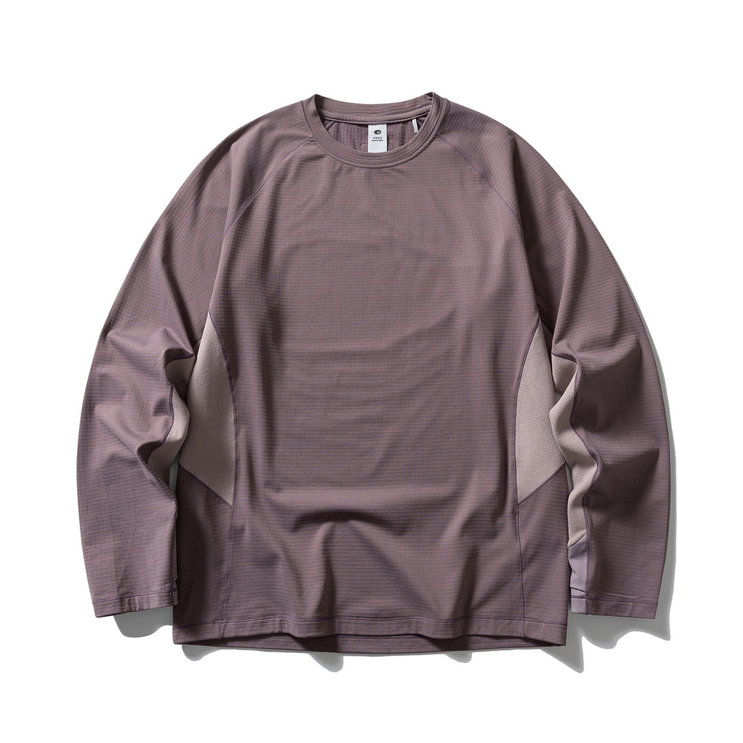 Unisex Structured Long Sleeve Thermal Layer with Raglan Sleeves and Side Ventilation Panels Mune Fashion
