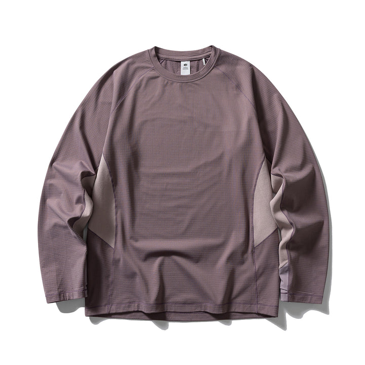Unisex Structured Long Sleeve Thermal Layer with Raglan Sleeves and Side Ventilation Panels Mune Fashion