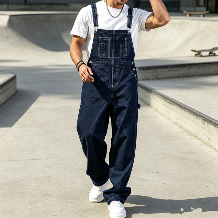 Men's Fashion Denim Overalls Mune Fashion