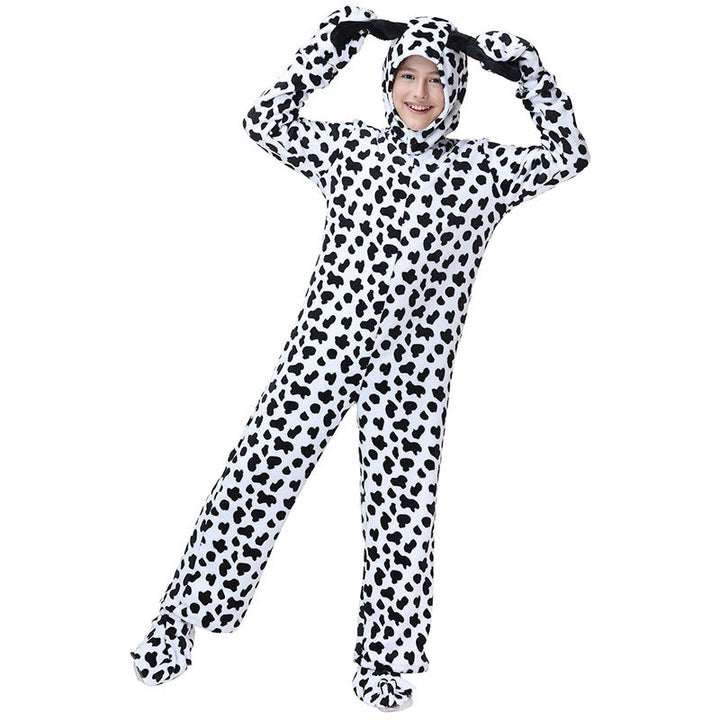 Girls cuddly suit in dog design with ears and paws Mune Fashion