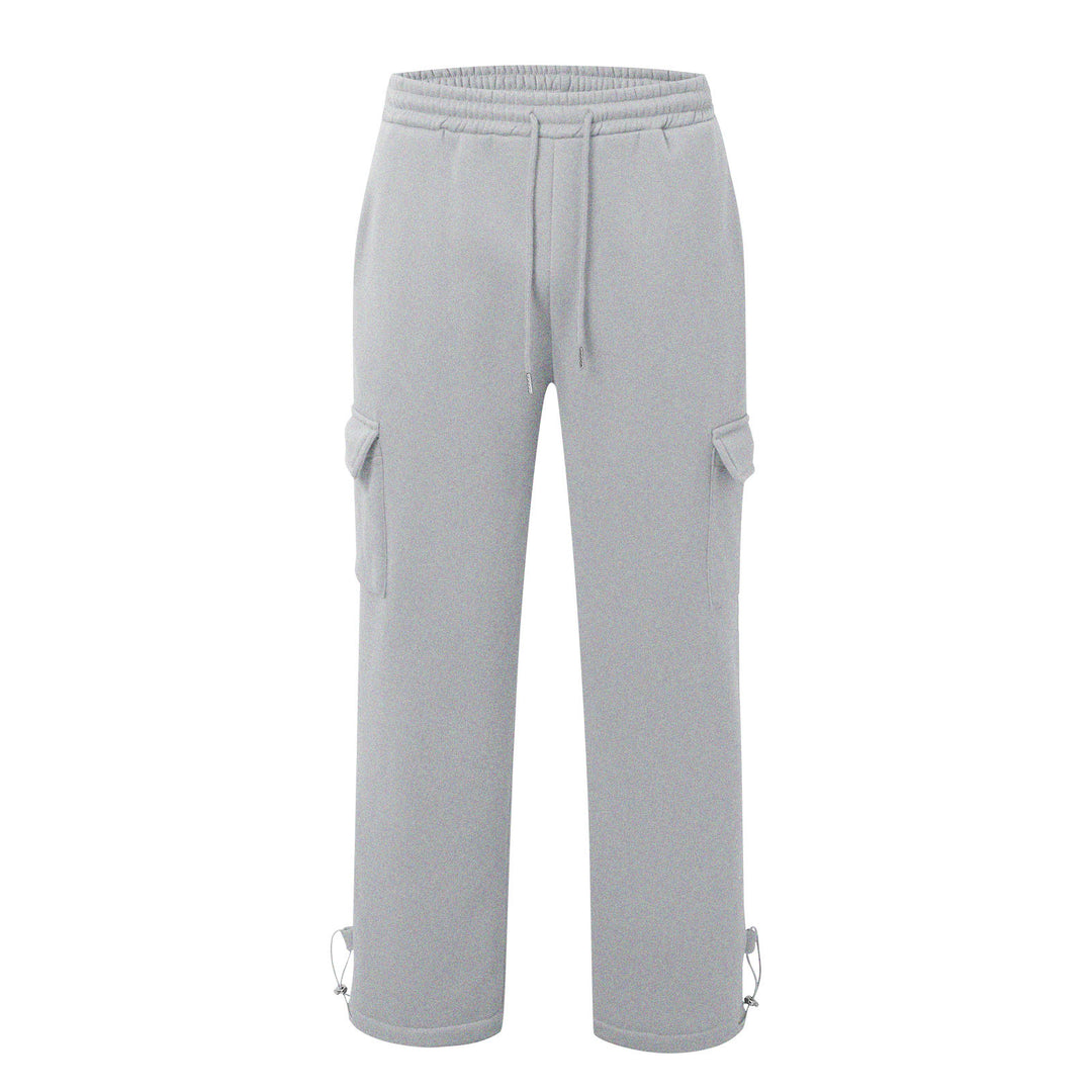 Men's nan cargo jogging pants with elastic waistband, drawstring and adjustable hem Mune Fashion