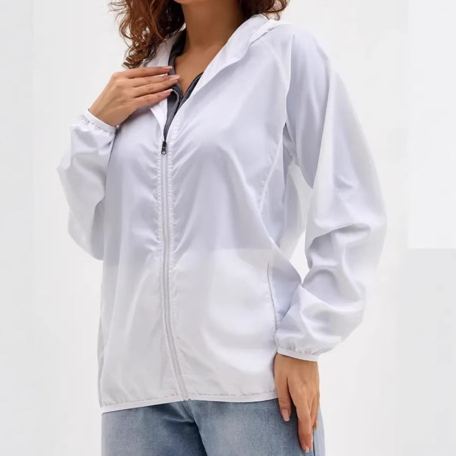 Women's Lightweight Sports Jacket with Hood