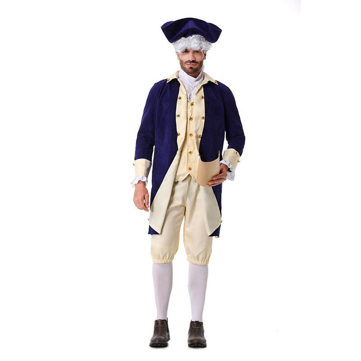 Boys historical costume with tailcoat and tricorn Mune Fashion