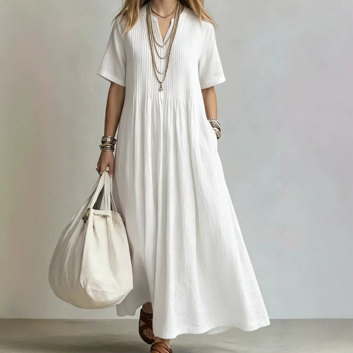 Ladies Long Summer Dress Mune Fashion