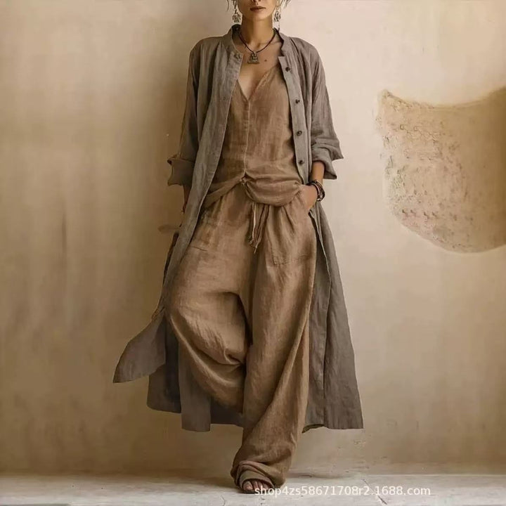 Women airy linen blouse Mune Fashion