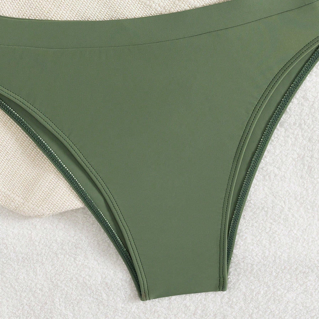 Ladies Push-Up Bikini with ruched top and high waistband Mune Fashion