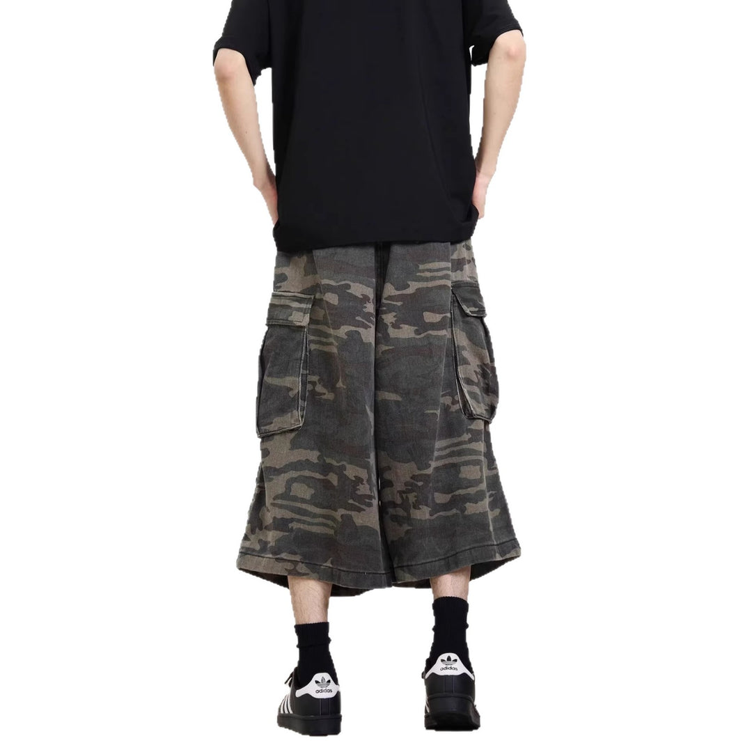 Men's Fashion Cargo Shorts with Loose Fit Mune Fashion