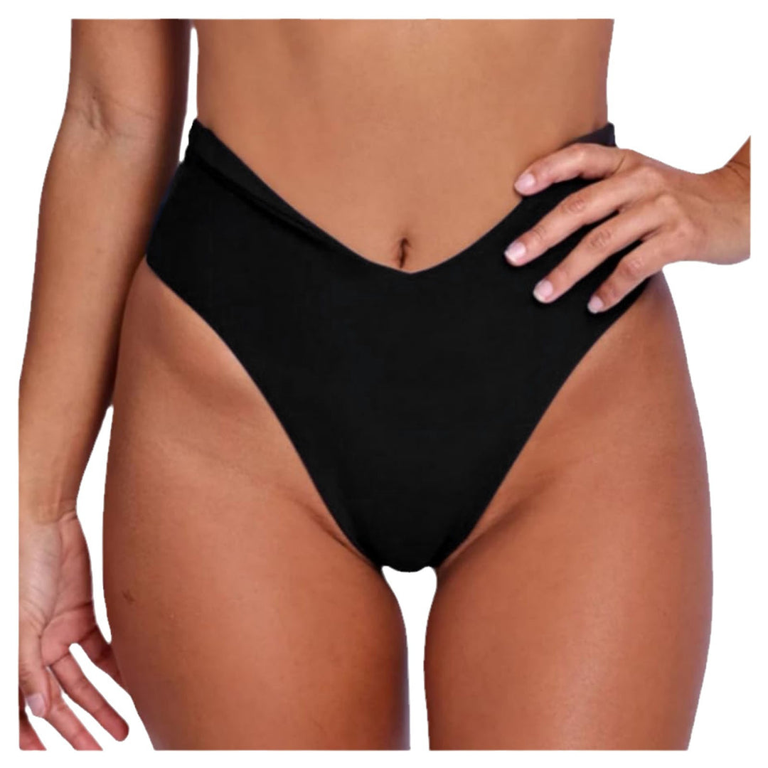 Women's High-Cut Swim Briefs Mune Fashion