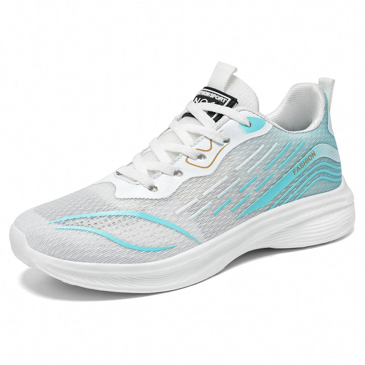 Ladies' sporty sneakers with breathable mesh surface and dynamic cushioning system Mune Fashion