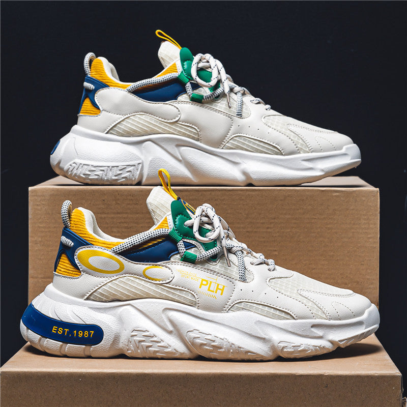 Men's Voluminous Performance City Sneaker with Sculptural Platform Sole Mune Fashion