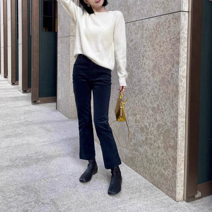 Womens Elegant, high-quality knitted sweater Drune