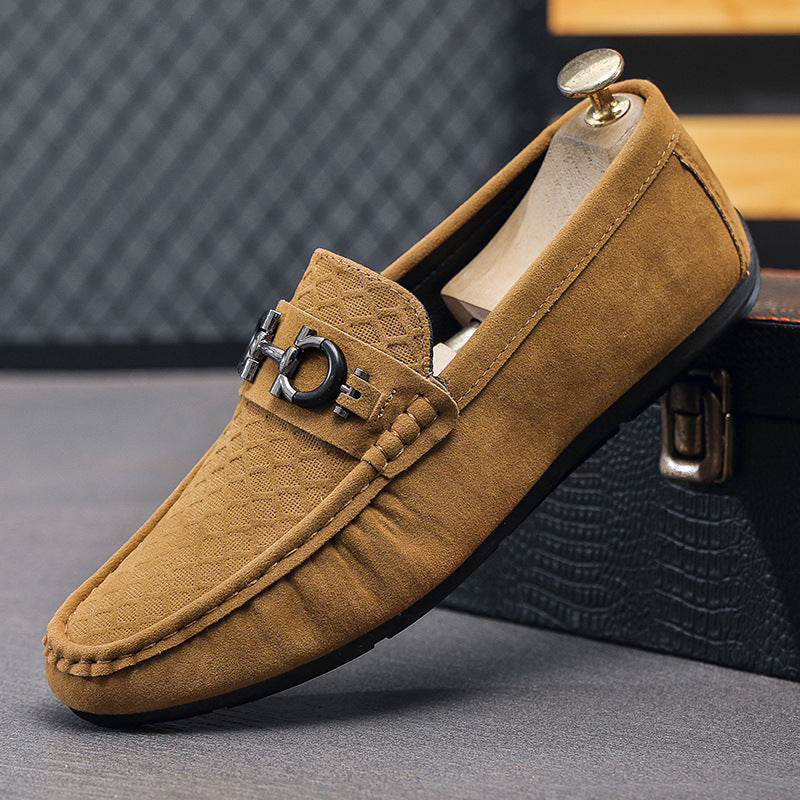 Men's Elegant Velvet Moccasins Mune Fashion