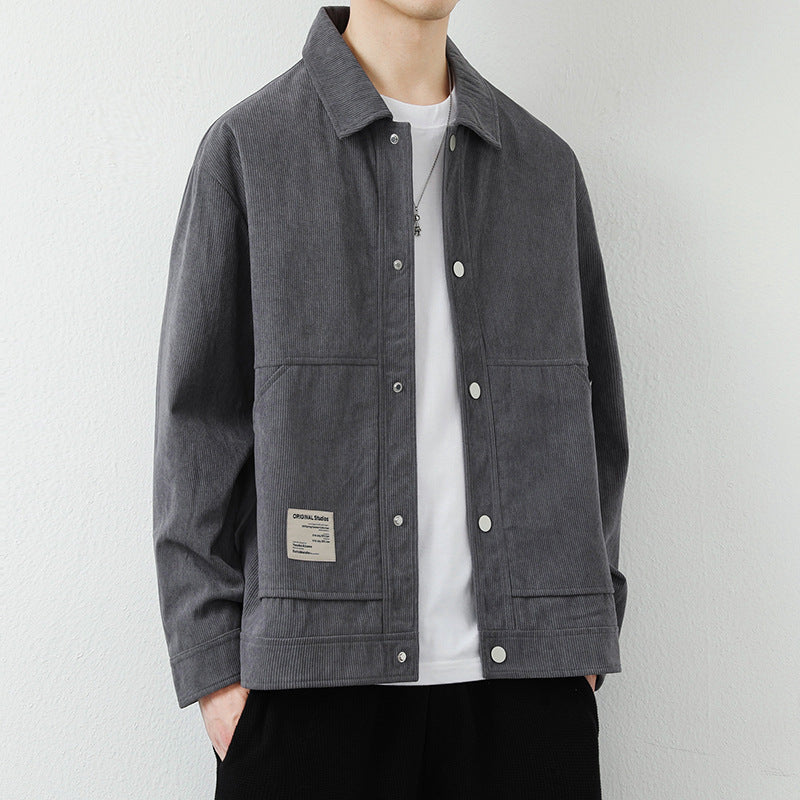 Men's Fashion Cord Jacket Mune Fashion