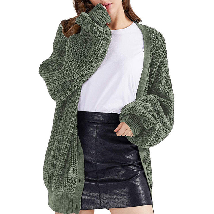 Women's Cozy Cardigan with Oversized Fit Mune
